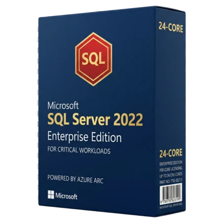 Microsoft SQL Server 2022 Enterprise 24 Core klucz licencyjny