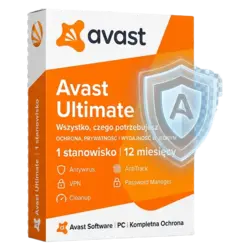 Avast Ultimate (1 stanowisko, 12 miesiące) – natychmiastowa dostawa email, wsparcie w jęz. polskim