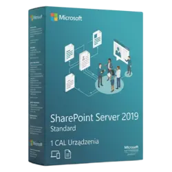 Microsoft SharePoint Server 2019 Standard — 1 CAL Urządzenia – legalna licencja, gwarancja autentyczności