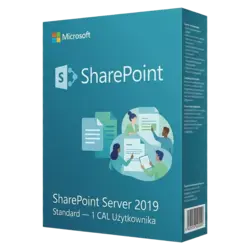 Microsoft SharePoint Server 2019 Standard — 1 CAL Użytkownika – klucz licencyjny z fakturą VAT 23%