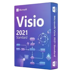 Microsoft Visio 2021 Standard – klucz licencyjny z fakturą VAT 23%
