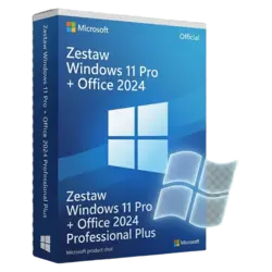 Zestaw Windows 11 Pro + Office 2024 Professional Plus – natychmiastowa dostawa email, wsparcie w jęz. polskim