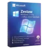 Zestaw Windows 11 Pro + Office 2024 Standard – natychmiastowa dostawa email, wsparcie w jęz. polskim