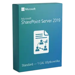 Microsoft SharePoint Server 2019 Standard — 1 CAL Użytkownika – legalna licencja, gwarancja autentyczności