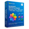 Microsoft Zestaw Ultimate: Windows 11 Pro + Office 2024 + Visio 2024 + Project 2024 – klucz licencyjny z fakturą VAT 23%
