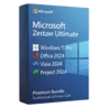 Microsoft Zestaw Ultimate: Windows 11 Pro + Office 2024 + Visio 2024 + Project 2024 – legalna licencja, gwarancja autentyczności