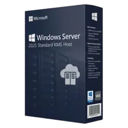 Microsoft Windows Server 2025 Standard KMS Host – klucz licencyjny z fakturą VAT 23%