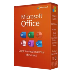 Microsoft Office 2024 Professional Plus KMS Host – klucz licencyjny z fakturą VAT 23%
