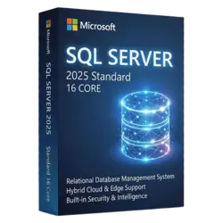 Microsoft SQL Server 2025 Standard 16 Core – legalna licencja, gwarancja autentyczności