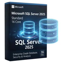 Microsoft SQL Server 2025 Standard 16 Core – natychmiastowa dostawa email, wsparcie w jęz. polskim