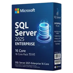 Microsoft SQL Server 2025 Enterprise 16 Core – klucz licencyjny z fakturą VAT 23%