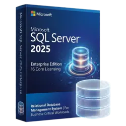 Microsoft SQL Server 2025 Enterprise 16 Core – natychmiastowa dostawa email, wsparcie w jęz. polskim