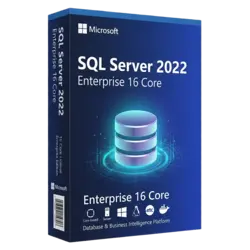 Microsoft SQL Server 2022 Enterprise 16 Core – klucz licencyjny z fakturą VAT 23%