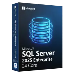 Microsoft SQL Server 2025 Enterprise 24 Core – klucz licencyjny z fakturą VAT 23%