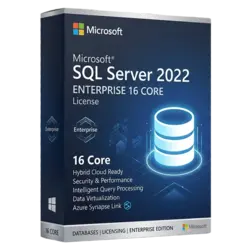 Microsoft SQL Server 2022 Enterprise 16 Core – legalna licencja, gwarancja autentyczności