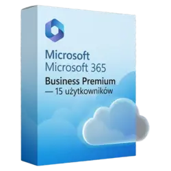 Microsoft 365 Business Premium — 15 użytkowników – natychmiastowa dostawa email, wsparcie w jęz. polskim