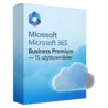 Microsoft 365 Business Premium — 15 użytkowników – natychmiastowa dostawa email, wsparcie w jęz. polskim