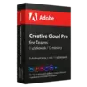 Adobe Creative Cloud Pro for Teams 1 użytkownik / 12 miesięcy – klucz licencyjny z fakturą VAT 23%