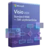 Microsoft Visio 2024 Standard MAK — 500 użytkowników – natychmiastowa dostawa email, wsparcie w jęz. polskim