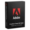 Adobe Creative Cloud All Apps single user / 12 miesięcy – legalna licencja, gwarancja autentyczności