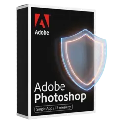 Adobe Photoshop single app / 12 miesięcy – natychmiastowa dostawa email, wsparcie w jęz. polskim