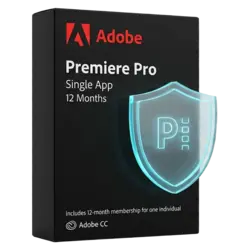 Adobe Premiere Pro single app / 12 miesięcy – natychmiastowa dostawa email, wsparcie w jęz. polskim