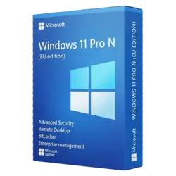 Windows 11 Pro N (EU edition) – klucz licencyjny z fakturą VAT 23%