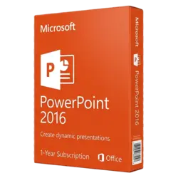 Microsoft PowerPoint 2016 – klucz licencyjny z fakturą VAT 23%