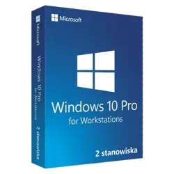 Microsoft Windows 10 Pro for Workstations 2 stanowiska – klucz licencyjny z fakturą VAT 23%