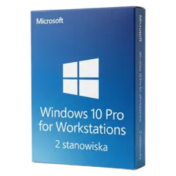 Microsoft Windows 10 Pro for Workstations 2 stanowiska – legalna licencja, gwarancja autentyczności