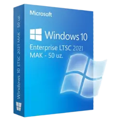 Windows 10 Enterprise LTSC 2021 MAK - 50 uz. – natychmiastowa dostawa email, wsparcie w jęz. polskim