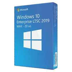 Windows 10 Enterprise LTSC 2019 MAK - 20 uz. – klucz licencyjny z fakturą VAT 23%
