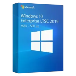 Windows 10 Enterprise LTSC 2019 MAK - 500 uz. – legalna licencja, gwarancja autentyczności