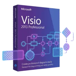 Microsoft Visio 2013 Professional – natychmiastowa dostawa email, wsparcie w jęz. polskim
