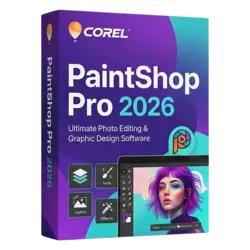 Corel PaintShop Pro 2026 – legalna licencja, gwarancja autentyczności