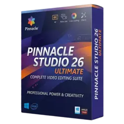 Pinnacle Studio 26 Ultimate – klucz licencyjny z fakturą VAT 23%