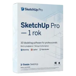 SketchUp Pro — 1 rok – legalna licencja, gwarancja autentyczności
