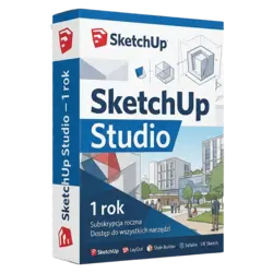 SketchUp Studio — 1 rok – klucz licencyjny z fakturą VAT 23%