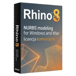 Rhino 8 — licencja komercyjna – klucz licencyjny z fakturą VAT 23%