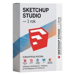 SketchUp Studio — 1 rok – legalna licencja, gwarancja autentyczności