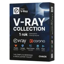 V-Ray Collection — 1 rok – legalna licencja, gwarancja autentyczności