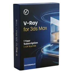 V-Ray for 3ds Max — 1 rok – legalna licencja, gwarancja autentyczności