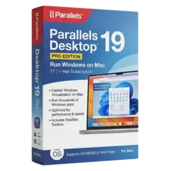 Parallels Desktop 19 Pro Edition 1Y for Mac – legalna licencja, gwarancja autentyczności