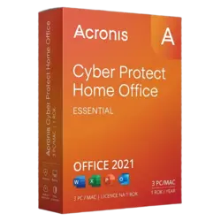 Acronis Cyber Protect Home Office 3 PC 1 rok – klucz licencyjny z fakturą VAT 23%
