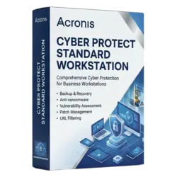 Acronis Cyber Protect Standard Workstation – legalna licencja, gwarancja autentyczności