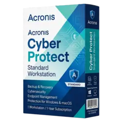 Acronis Cyber Protect Standard Workstation – klucz licencyjny z fakturą VAT 23%
