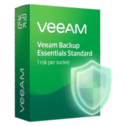 Veeam Backup Essentials Standard 1 rok per socket – natychmiastowa dostawa email, wsparcie w jęz. polskim