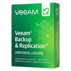 Veeam Backup & Replication Universal License – legalna licencja, gwarancja autentyczności
