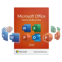 Microsoft Office 2016 Home &amp; Business – natychmiastowa dostawa email, wsparcie w jęz. polskim