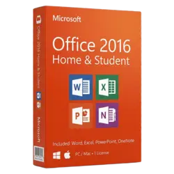 Microsoft Office 2016 Home &amp; Student – legalna licencja, gwarancja autentyczności